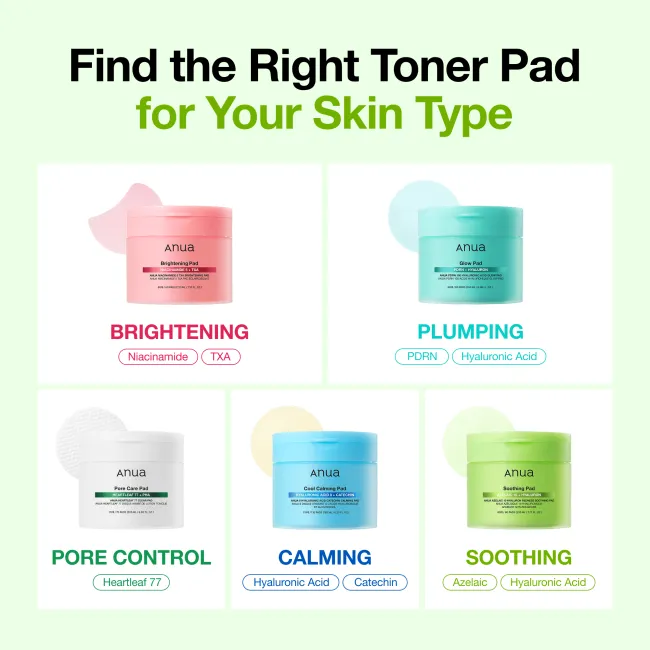 Anua US Toner Azelaic 10 Hyaluron Redness Soothing Pad