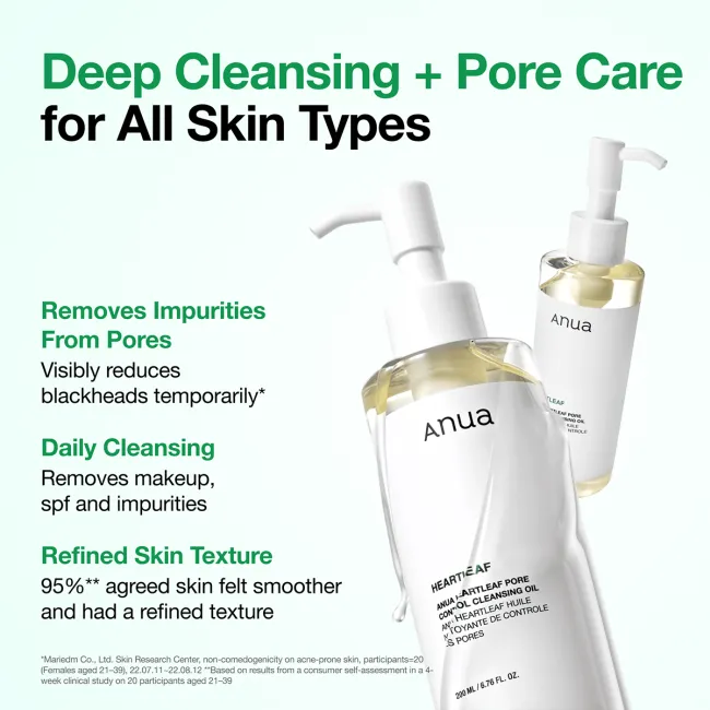 Anua US Cleanser Heartleaf Pore Control Cleansing Oil