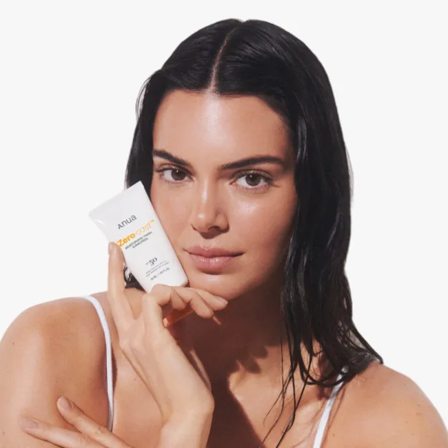Anua US Sunscreen Zero-cast Moisturizing Finish Sunscreen