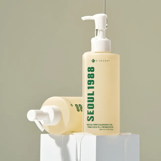 SEOUL 1988 Cleansing Oil : Pine Cica 1% + Probiotics