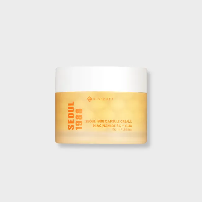K-SECRET SEOUL 1988 Niacinamide 5% Yuja Capsule Cream