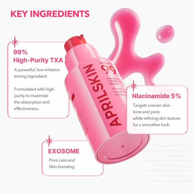 TXA Niacinamide Toning Shot 99 Spicule Serum - APRILSKIN US