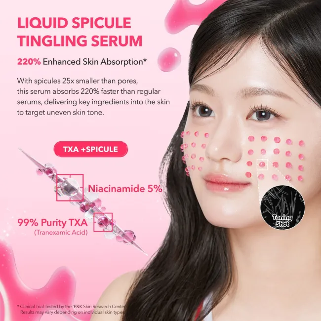 TXA Niacinamide Toning Shot 99 Spicule Serum - APRILSKIN US