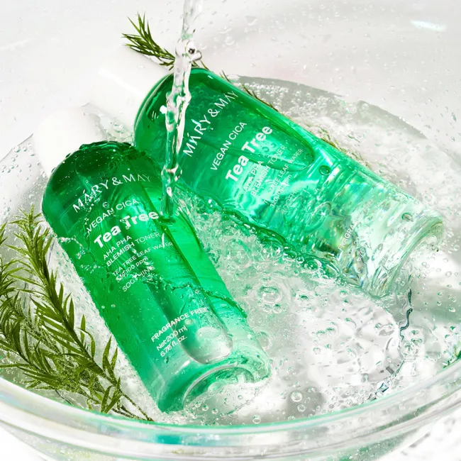 Mary&May Vegan CICA Tea Tree AHA PHA Blemish Toner 200ml