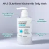 شوینده بدن گلوتاتیون و نیاسینامید APLB پاک کننده عمقی و روشن کننده قوی پوست