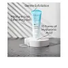 MISSHA Super Aqua Ultra Hyalron Peeling Gel tube with 10 forms of Hyaluronic Acid providing gentle exfoliation and moisture-lock benefits.