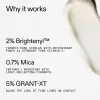 Product ingredients in Brighten-i Eye Cream with text on a white background