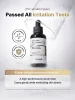 COSRX Advanced The Vitamin C 23 Serum bottle shown under frosted glass highlighting its non-comedogenic and sensitive skin irritation-tested formula; gentle derma-grade serum providing brightening and pore-refining results without redness or discomfo